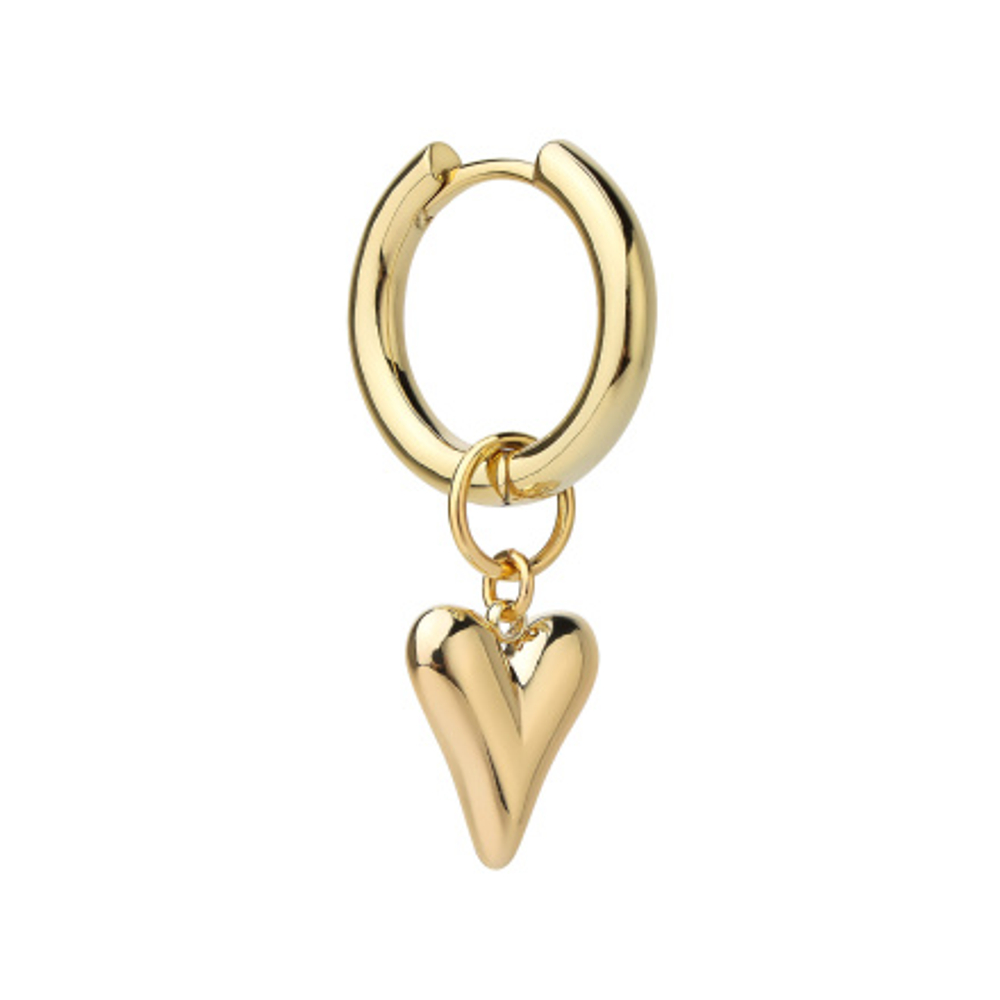 Серьга VESNA HEART, 1 шт