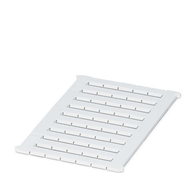 0800734 - ZBFM 8/WH:UNBEDRUCKT - Маркировочный лист Zack, плоский