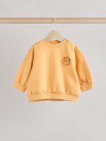 Свитшот и спортивные брюки в комплекте для малышей Next B80-441, Оранжевый