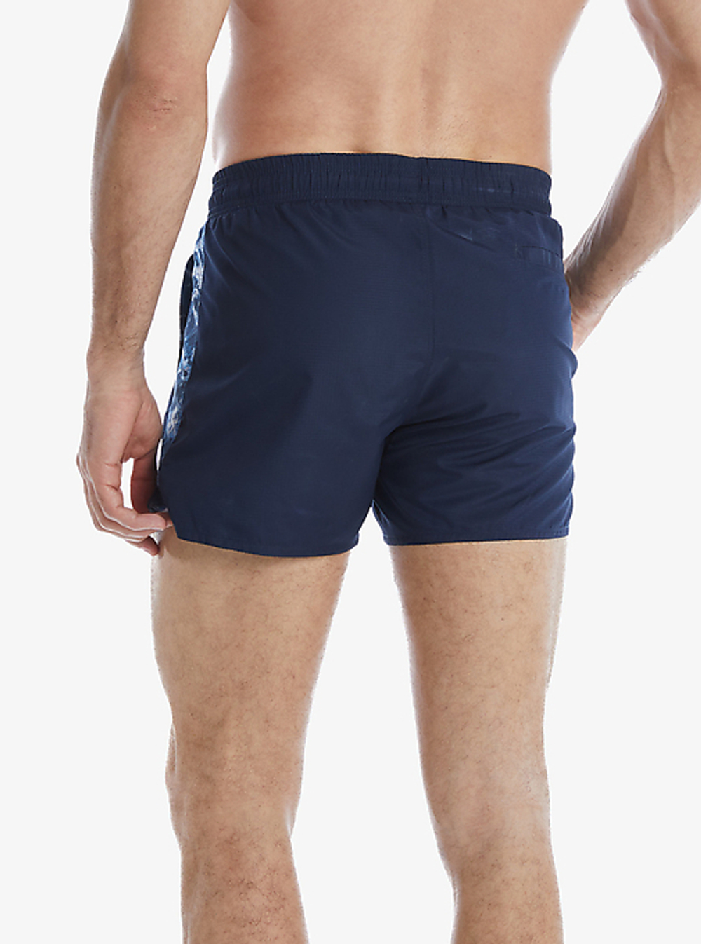 Мужские пляжные шорты темно-синий