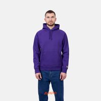  Толстовка мужская Carhartt WIP Hooded Chase Sweatshirt артикул:I033661_tyrian - купить в магазине Дайс