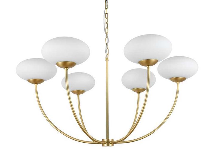 Люстра NEWPORT 3916/С brass