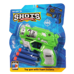 Пистолет с мягк.пулями 17см, блистер HW-508A