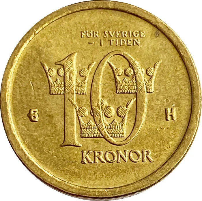 10 крон 2004 Швеция