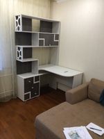 Уголок школьника Омега 16 стол писменный с надстройкой угловой левый