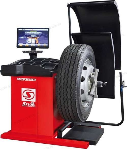 Балансировочный станок для грузовых автомобилей Sivik Trucker Luxe (СБМП-200 Л)