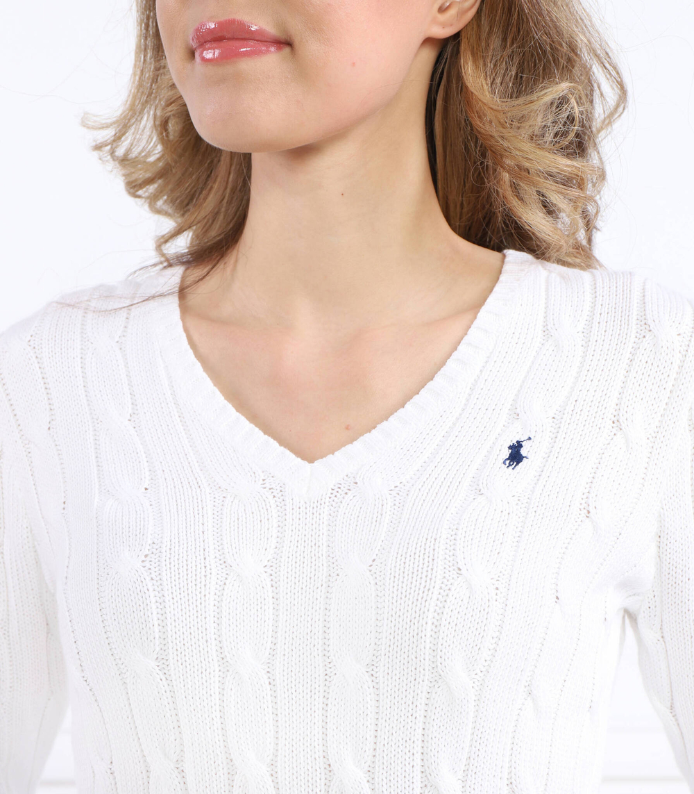 свитер POLO RALPH LAUREN - белый(211891641)