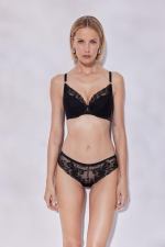 Черный пуш-ап бюстгальтер Sublime (Размер: 80E) (Цвет: черный)