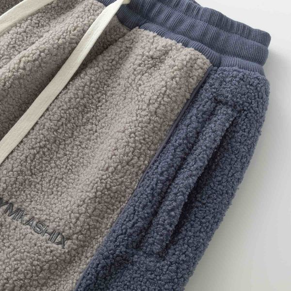 Брюки Little Lamb серый/синий - фото 7