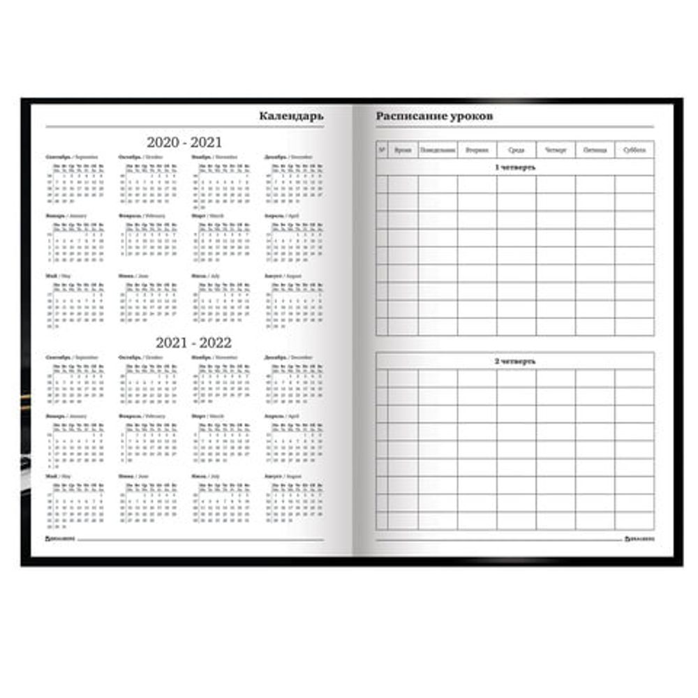 Ежедневник учителя специализированный А5 (215х145 мм), твердая обложка, 144 л., BRAUBERG, "ЯБЛОКО", 129235