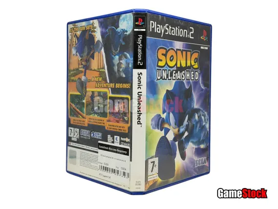 PS2 Sonic Unleashed (Б/У, Английская версия)