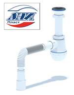 АНИ ГРОТ  А0115 Сифон 1 1/2 х 40 с гоф  (25/1шт)