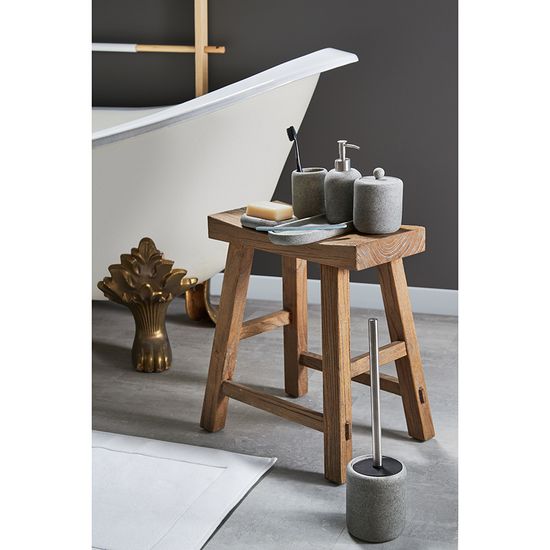 Стакан для зубных щеток loup, темно-серый