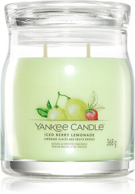 Yankee Candle Iced Berry Lemonade - Фирменная ароматическая свеча /   368  g  / GTIN 5038581128887