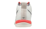 Mizuno Volleyball Shoes Women"s Mid top White/Orange/Black