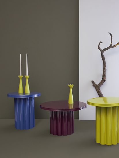 Подсвечник laminaria, 23 см, лайм