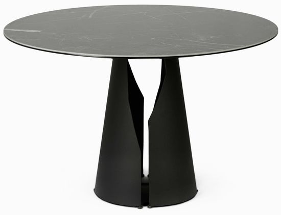 Обеденный стол Giano диаметр 120 черный