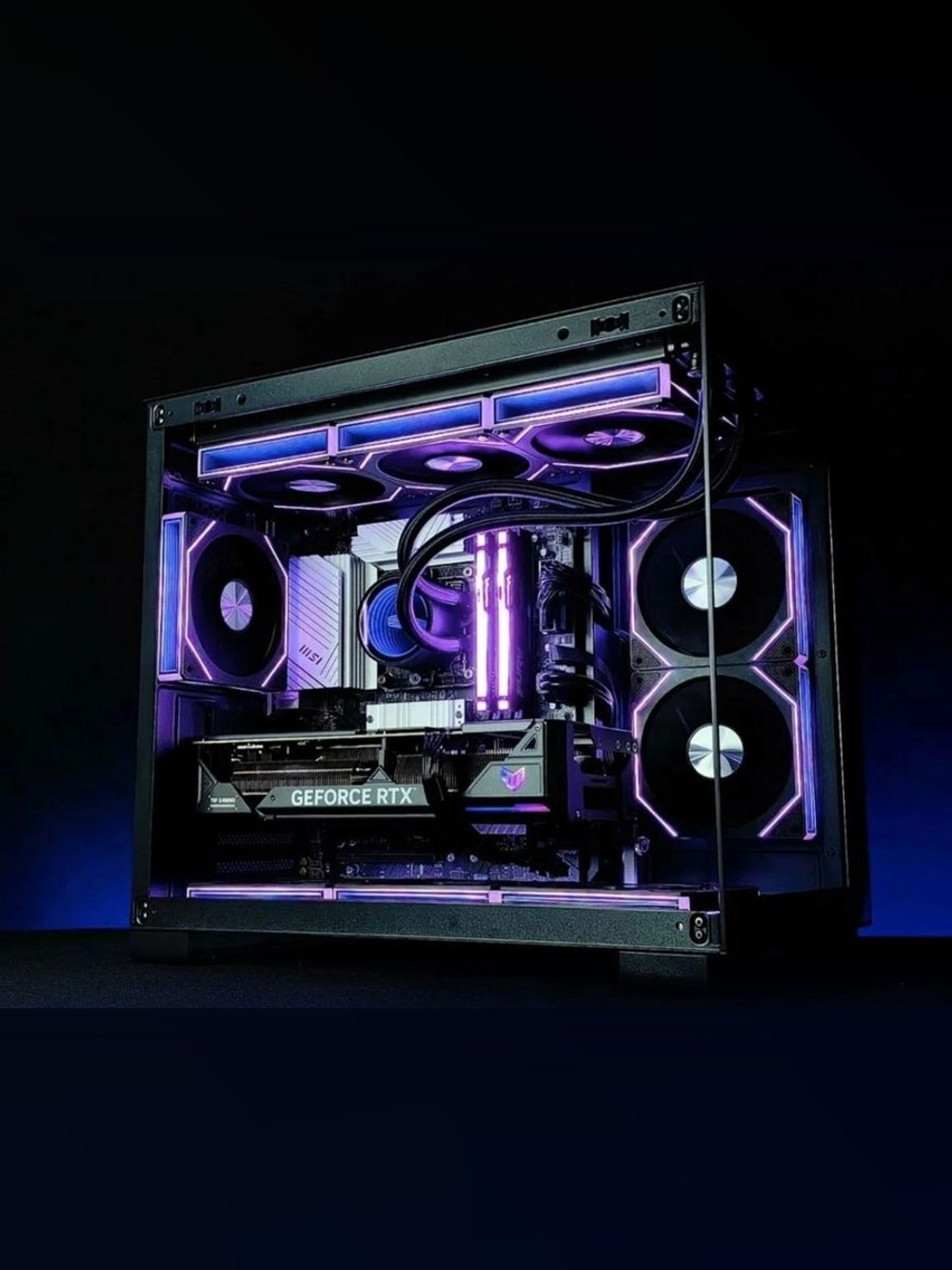 RTX5070 12Gb Мощный игровой компьютер Core i7 13700/ 32GB / 2000Gb SSD/800W/Win 11 PRO