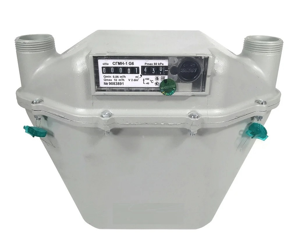 Счетчик газа СГМН-1 G6 (250 мм) левый Уценка