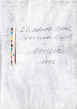 Элизабет Броэль, Гернот Цепаль. Aboisse. Т. 1. 1993: Книга коллажей