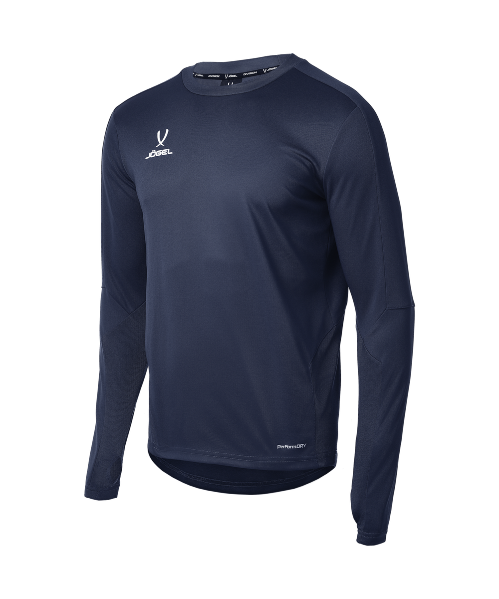 Джемпер тренировочный DIVISION PerFormDRY Pro Training Top, темно-синий, детский