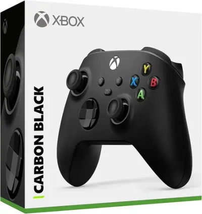 Джойстик беспроводной Xbox Wireless Controller Carbon Black( модель 1914) Xbox One X, S, PC, смартфоны, TV