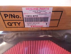 11013-0713. ELEMENT-AIR FILTER. ER650, EX650, ER400, EX400, Ninja400, Ninja650, ER6R, ER4R