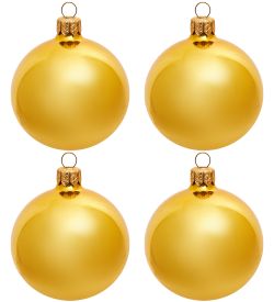 Элита НФШ-1092/2 Набор ел.украшений Шар 4шт «Глянец» 70 мм