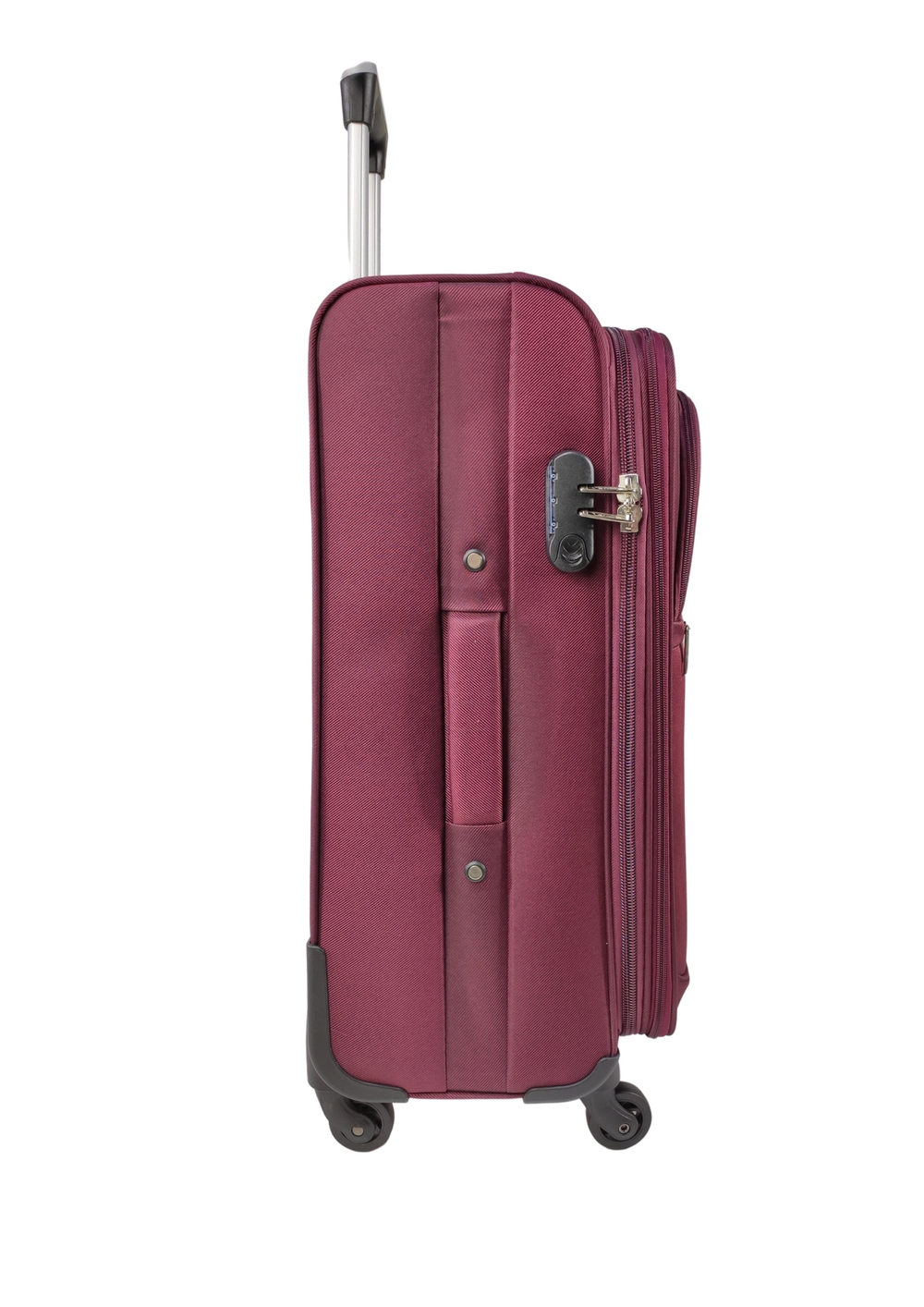 Тканевый чемодан 4Roads 6089 Бордовый (XL)