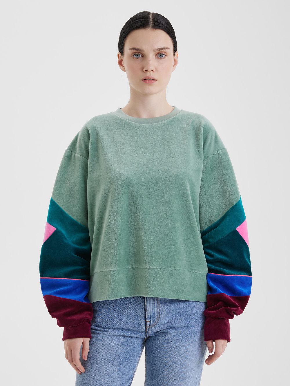 Свитшот "Бабочка"  полынь