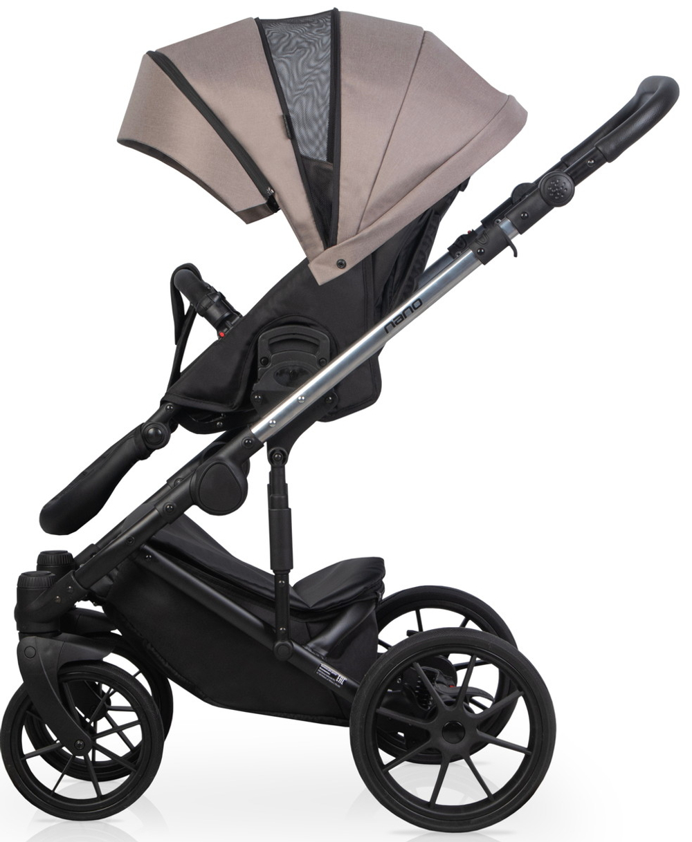 Детская коляска Riko Nano Thermo 2 в 1 11 Cappucino (бежевый)