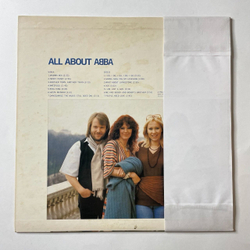 Винтажная виниловая пластинка LP АББА All About ABBA (Japan 1978) (Obi Copy)