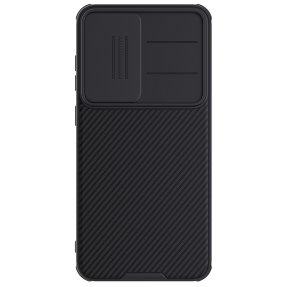 Чехол усиленный с защитной шторкой для камеры от Nillkin на Samsung Galaxy S25, серия CamShield Pro Case