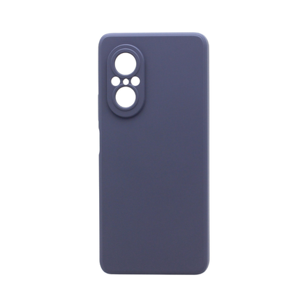 Силиконовый матовый чехол Silicone Case NEW ERA для Huawei nova 9 SE, серо-сиреневый