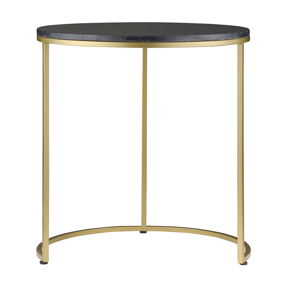 Набор из 2-х кофейных столиков Bergenson Bjorn Hans, 40 см и 50 см, черный мрамор