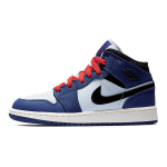 Кроссовки Air Jordan 1 Mid SE GS Deep Royal