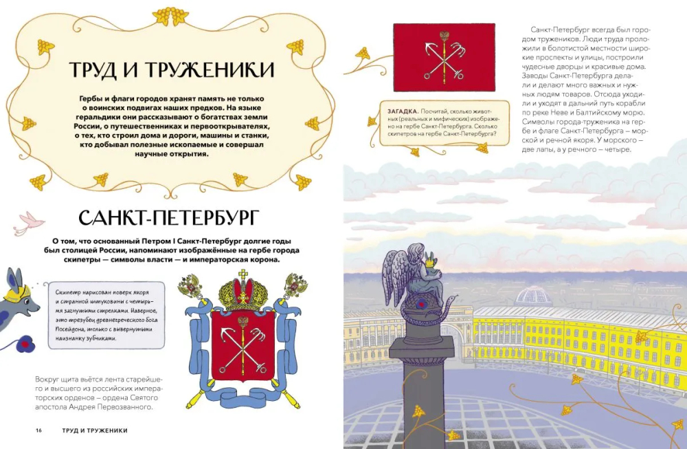 Атлас флагов и гербов. Города России