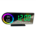 Часы-будильник настольные LED W601 Black