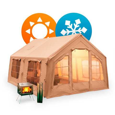 Всесезонные пневмокаркасные палатки