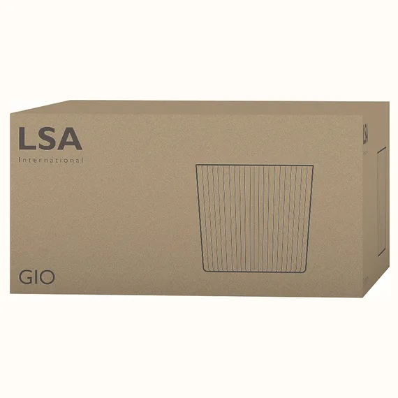 Набор из 4-х низких стаканов Gio Line 390 мл