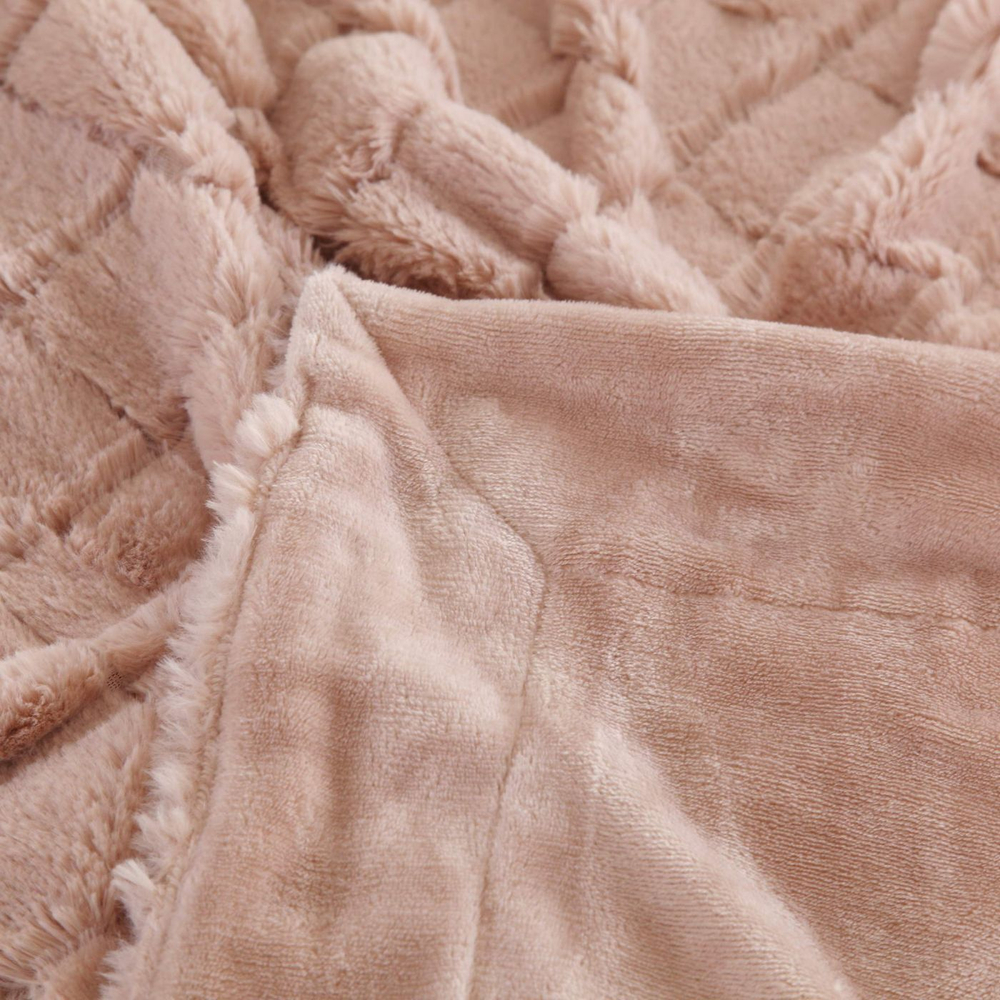 Плед 160х220 Sofi De MarkO Мадлен бежевый