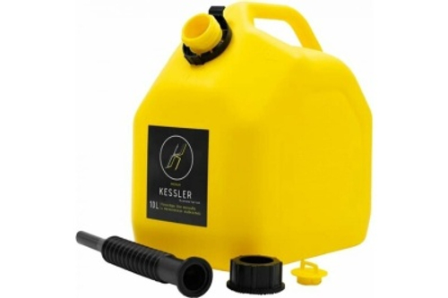 Канистра ГСМ KESSLER 10л Желтая (8шт/уп)