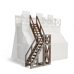 Римский каструм - лестница от Армарика - деревянный конструктор, сборная модель, 3D пазл