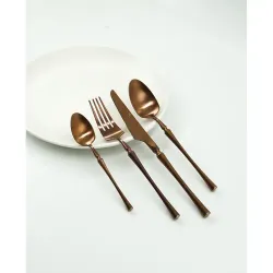 Ложка столовая 19,5 см матовая цвет медь PVD 1920-Copper P.L. [12]