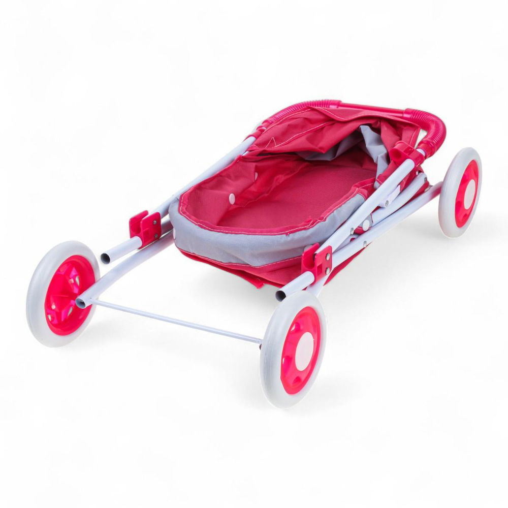 Коляска для кукол лежачая 57*50*30см. пакет 918D-17