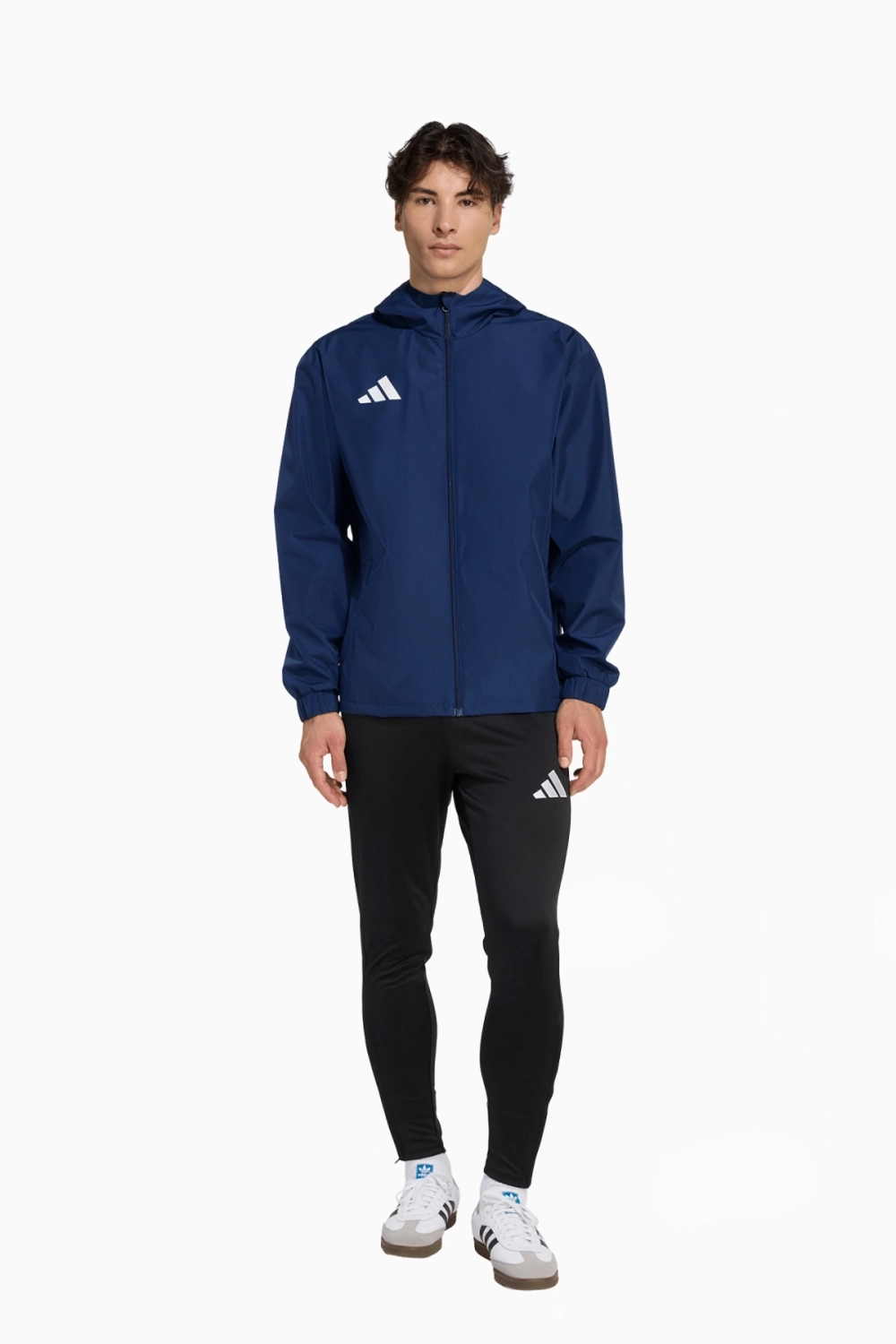 Куртка adidas Entrada 26 All Weather - темно-синий