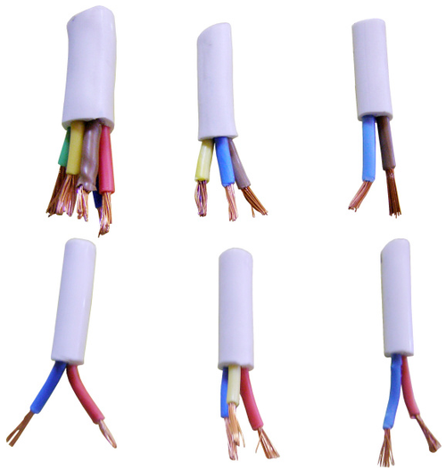 Провод бытовой ПВС 2х1,5 белый ГОСТ (бухта 50) (кратно 50)