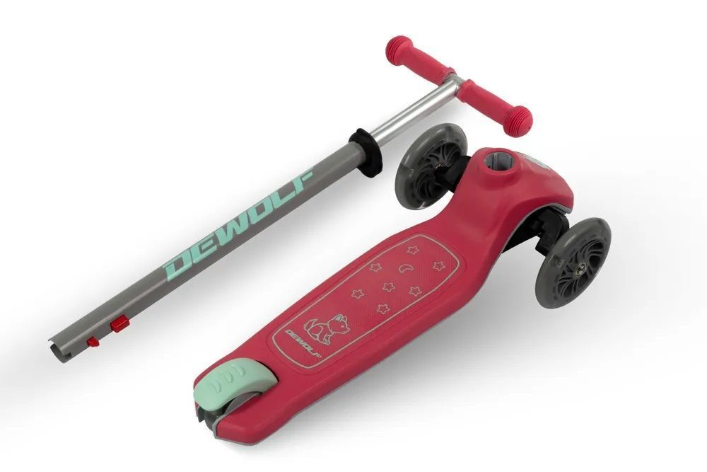 Самокат детский Dewolf TRILLY 15 pink