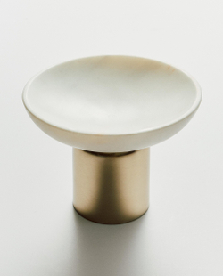 Zara Home Предмет декора из мрамора, цвет золотой, 15.5 см