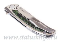 Нож Широгоров Флиппер F95NL 3M M390 CF JUNGLE WEAR MRBSфотография - 11